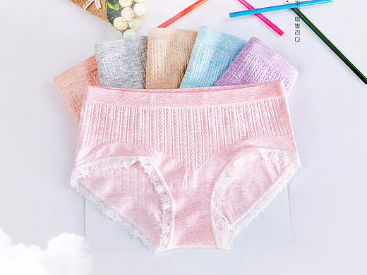 糖果色简约女士内裤详情页、介绍页、描述页