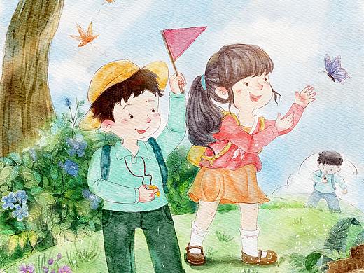 儿童 封面（个人主页-ZNTM1NDA2MzI=） - 儿童插画 - 站酷设计师灯塔文化原创素材 - 站酷ZCOOL