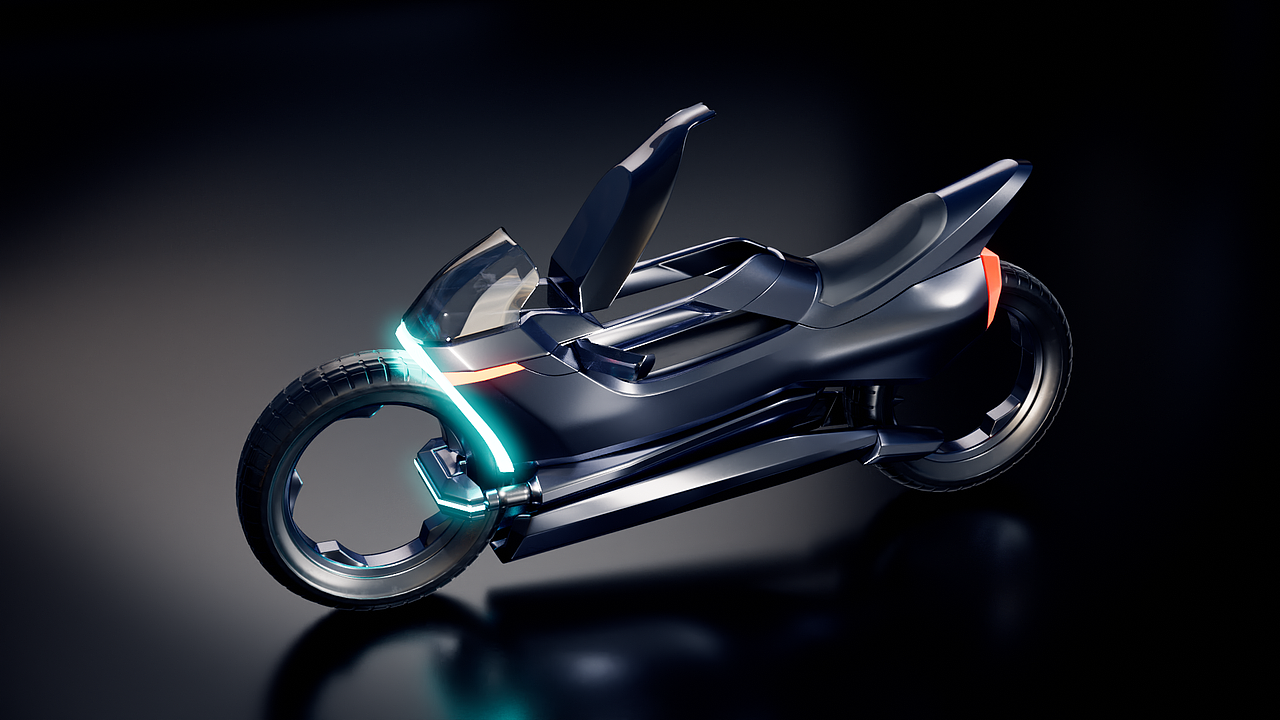 X-Ring未来电动摩托车设计