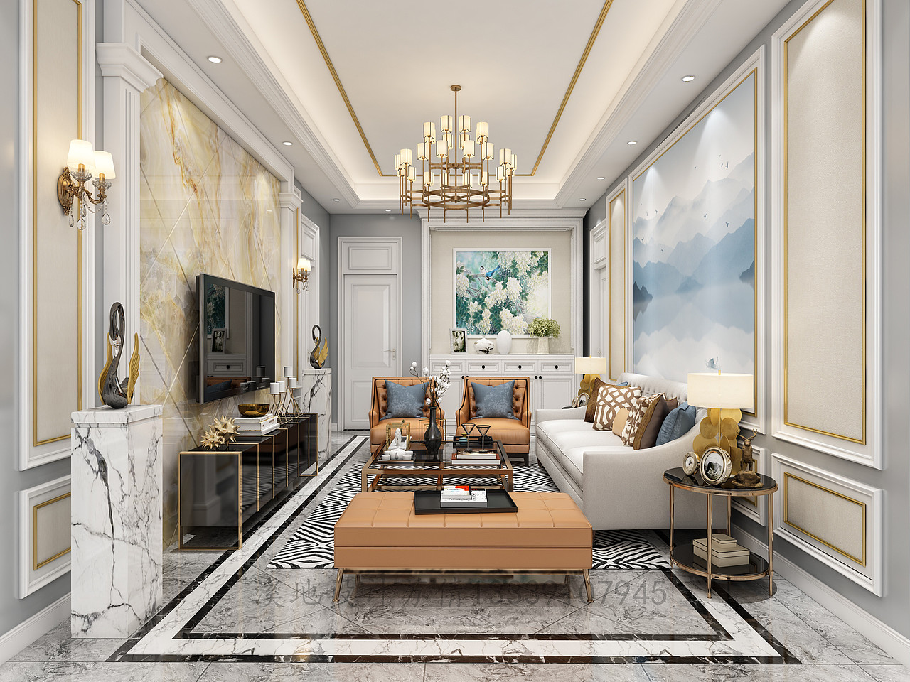 现代轻奢 简中轻奢 简法轻奢 简欧轻奢 简美轻奢