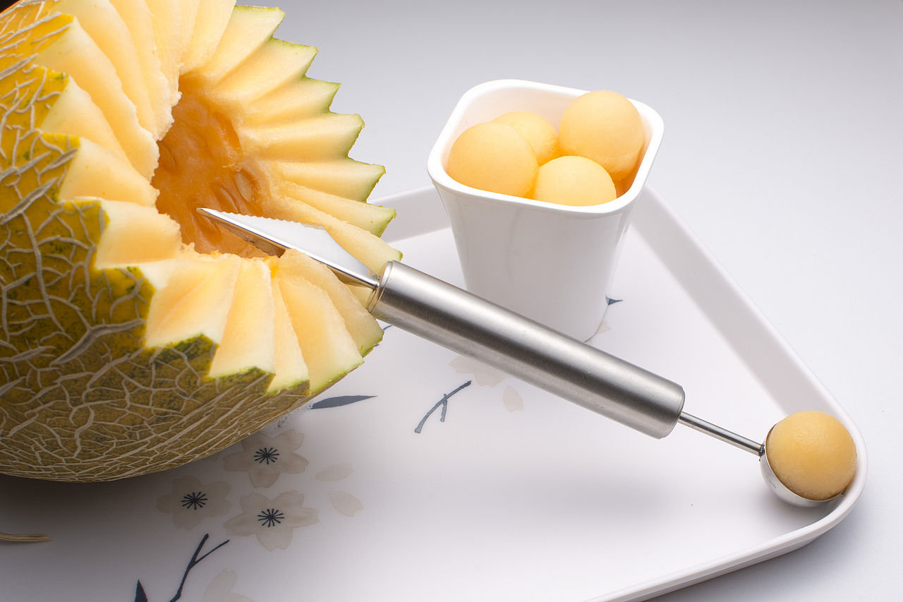 不锈钢水果挖球器