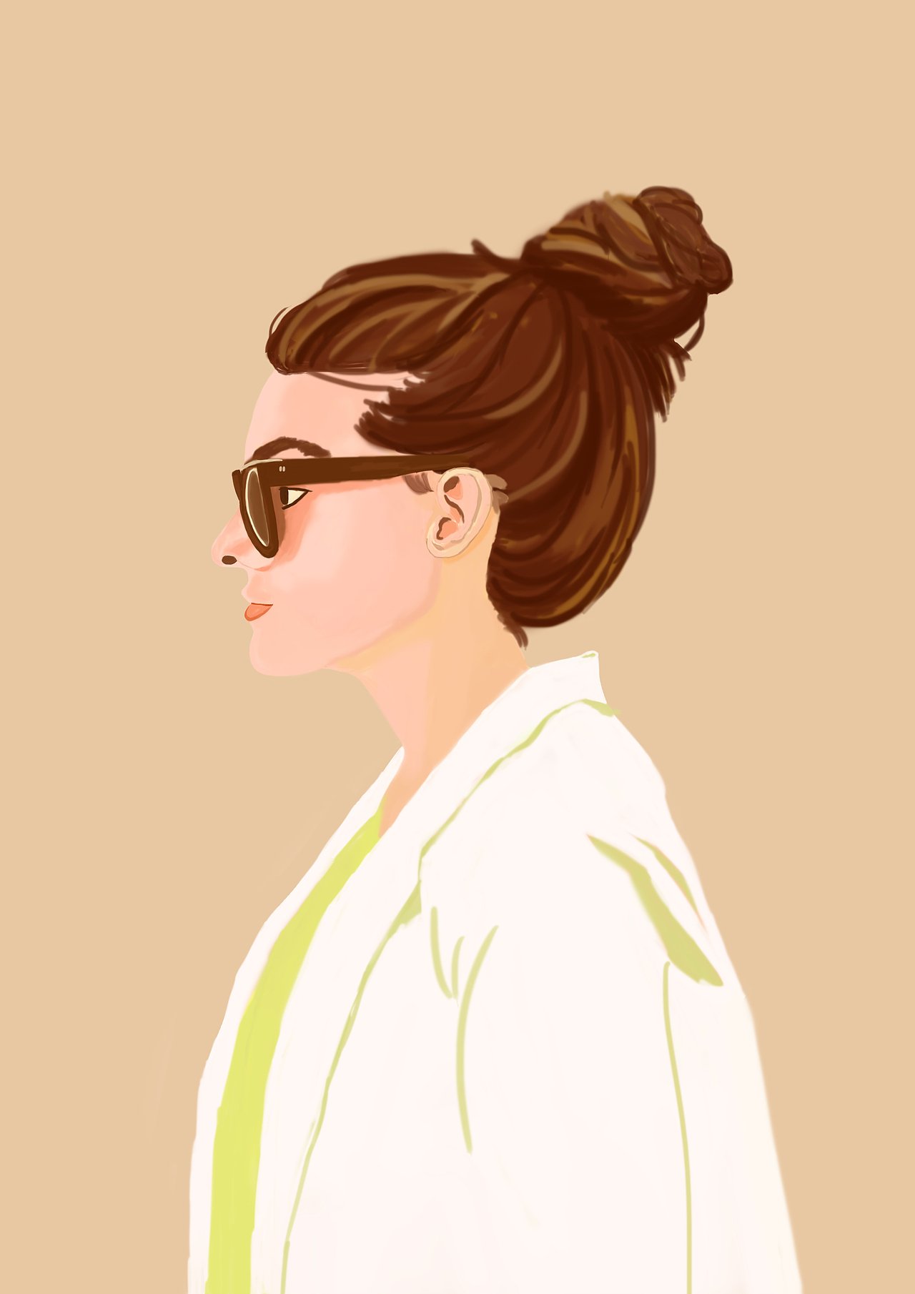 板绘 人物|插画|创作习作|me青柠檬舒米勒_原创作品-站酷zcool