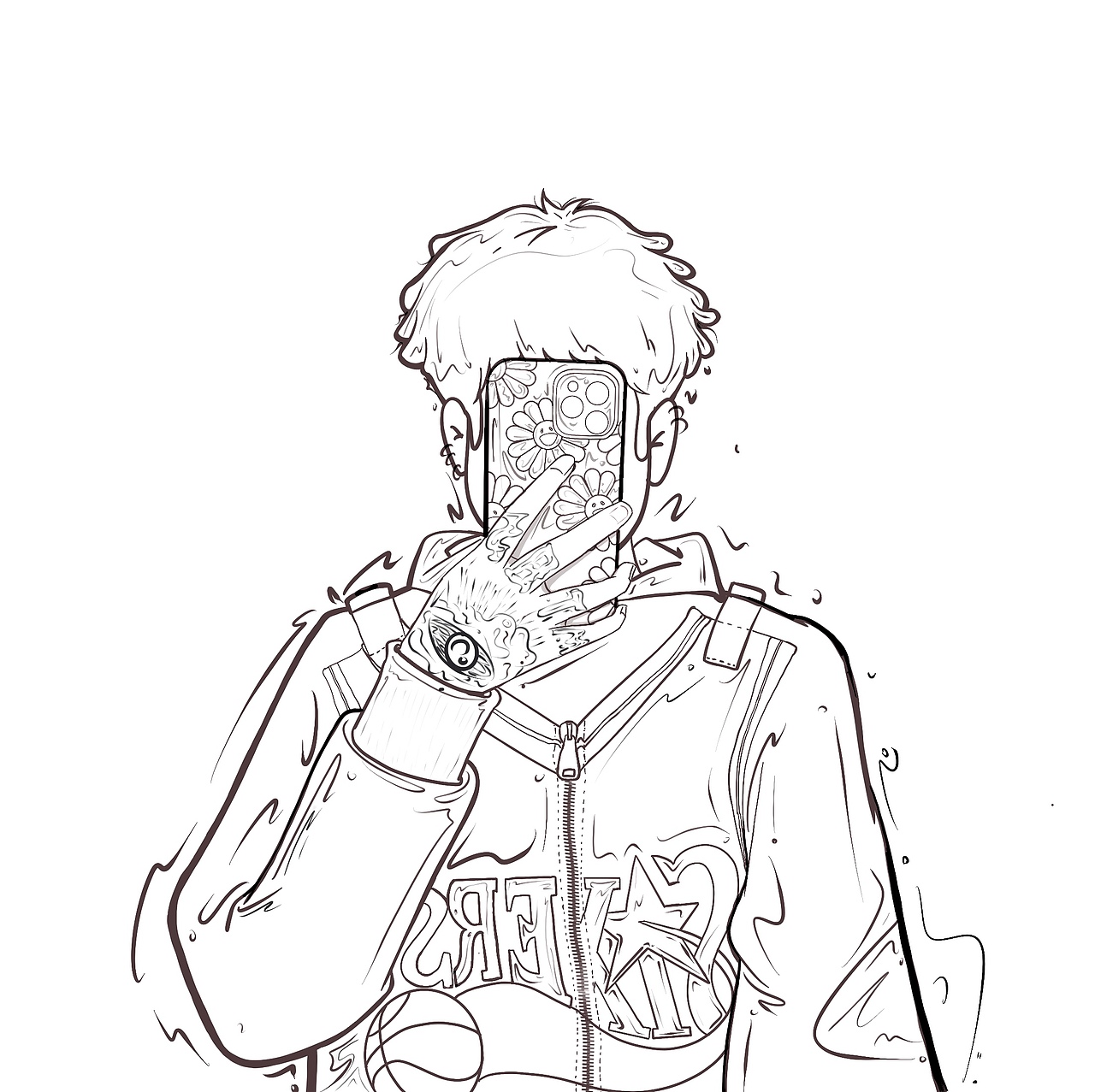 線稿練習(xí)（圖ZMjYxMTk2NDEy） - 創(chuàng)作習(xí)作 - 站酷設(shè)計(jì)師畫畫的Mmer原創(chuàng)素材 - 站酷ZCOOL