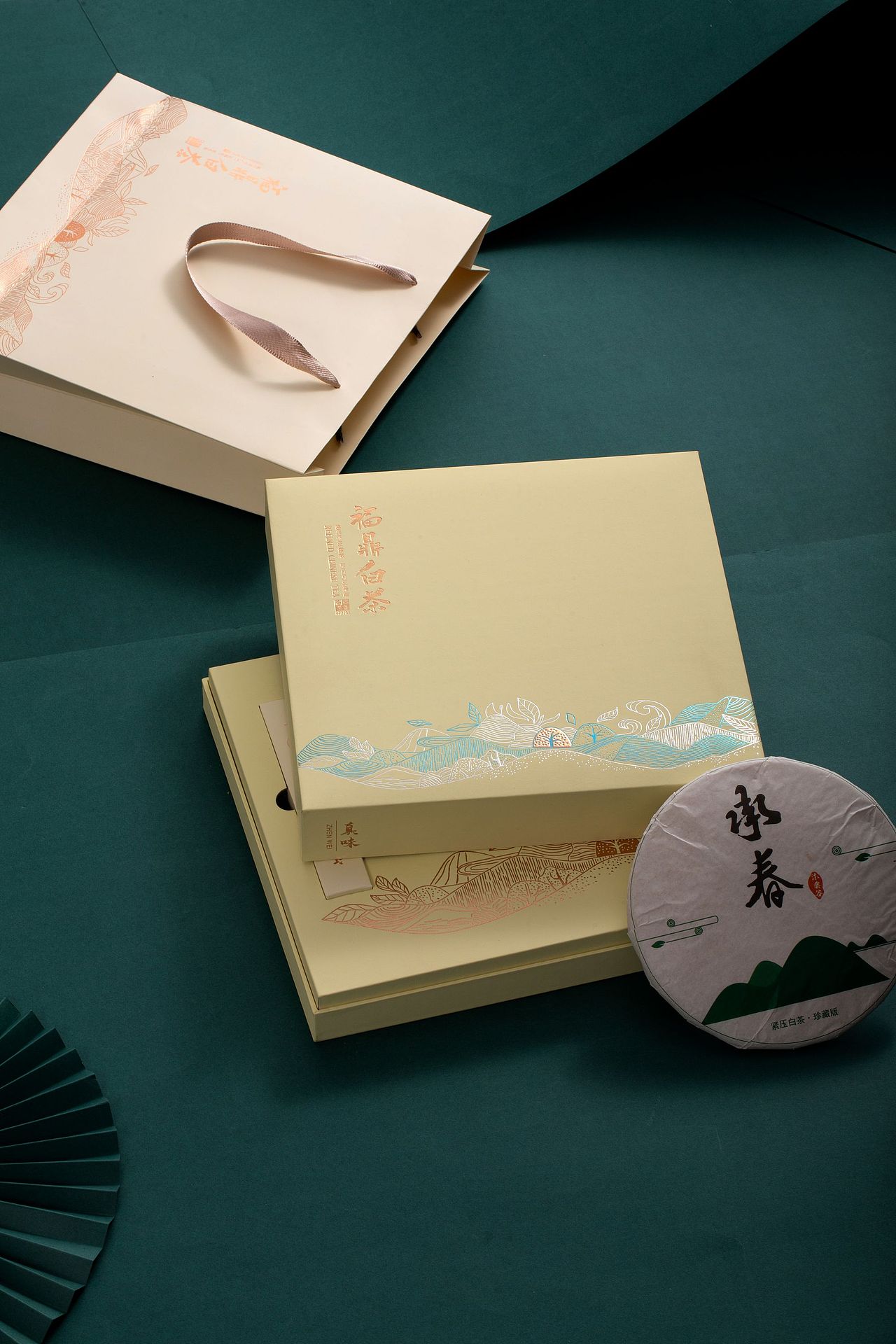 福鼎白茶茶饼礼盒（图ZMzA1NDY5MjQw） - 产品摄影 - 站酷设计师艺术联盟原创素材 - 站酷ZCOOL