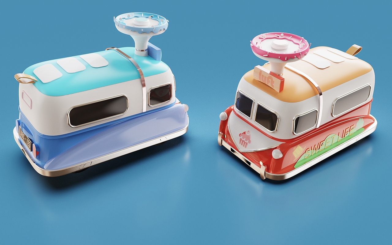 产品建模/渲染|合集- students' work presentation