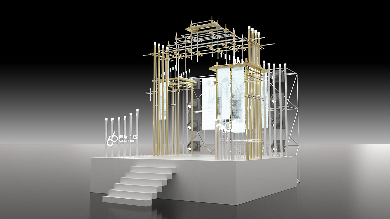 皇城恒隆 中街五一活动 室内外装置（图ZMzUzNzc4OTEy） - 建筑/空间 - 站酷设计师Jasmin_原创素材 - 站酷ZCOOL