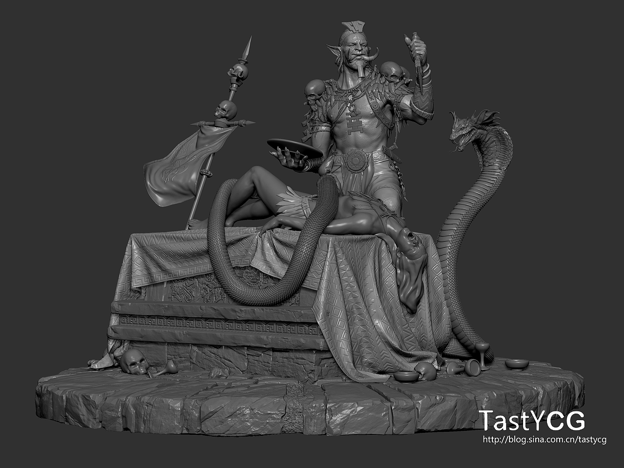 泰斯丁(TastyCG)学员作品-WIP