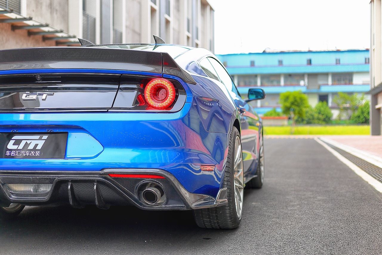 18全新福特野马 改装原创 前唇 侧裙 后唇 尾翼 设计款