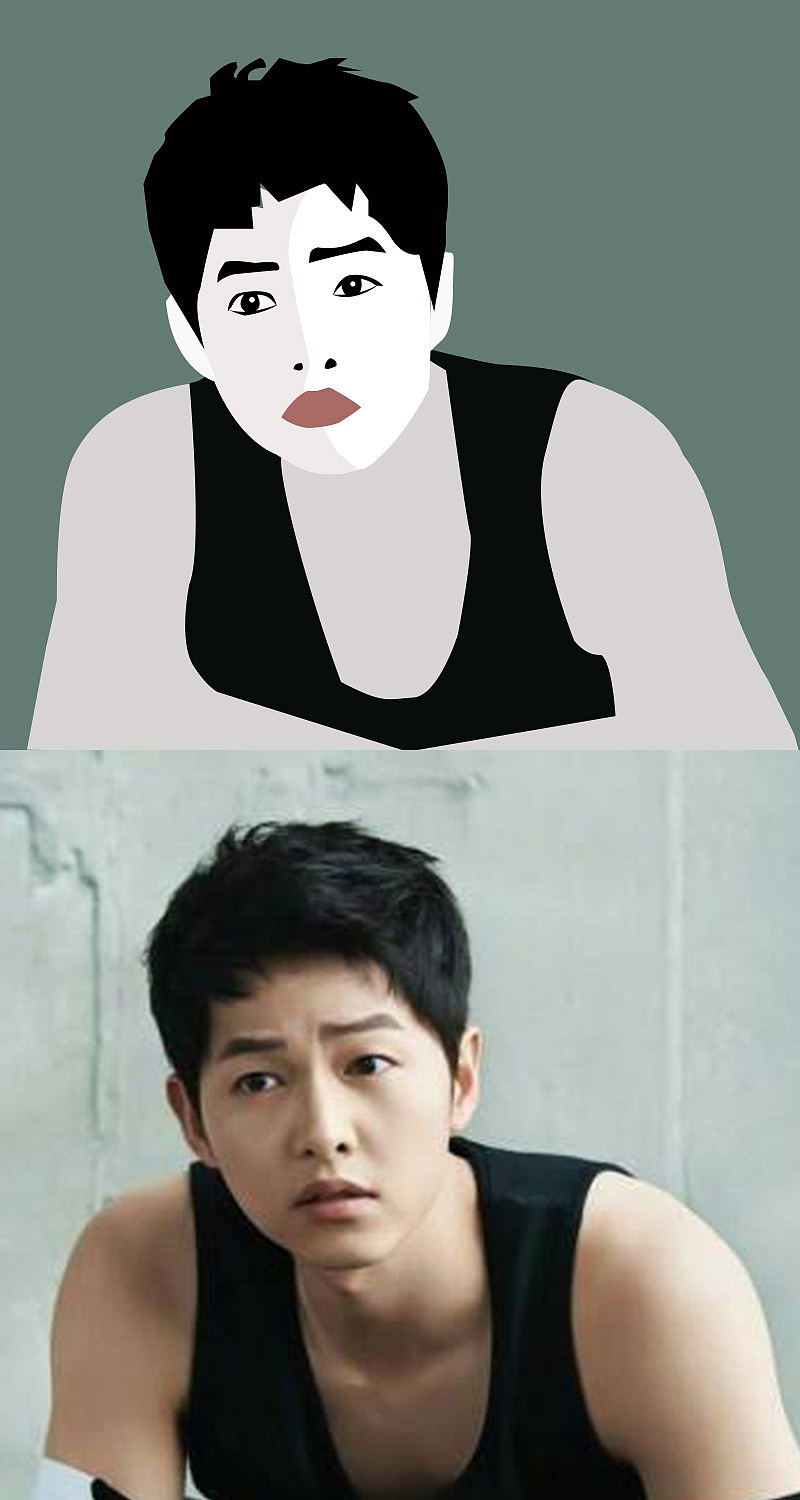 人物圖片轉(zhuǎn)插畫（圖ZMTA5NTc2Njg0） - 創(chuàng)作習(xí)作 - 站酷設(shè)計師lwq19890609原創(chuàng)素材 - 站酷ZCOOL