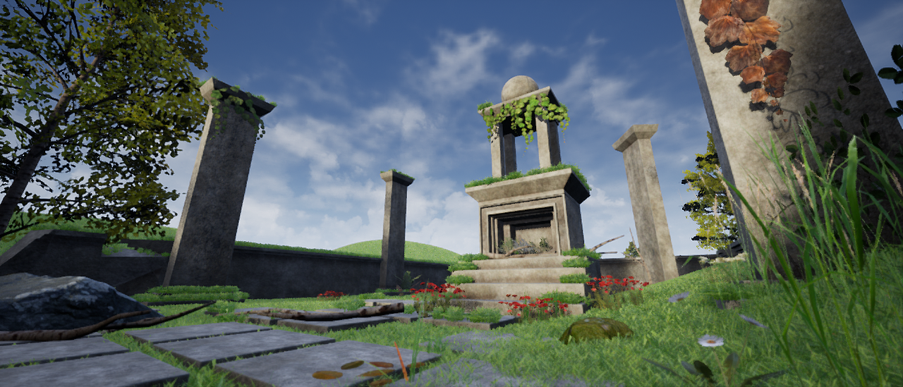 [UE4场景渲染全流程] 石柱（图ZMjAyNjkxNzg0） - 场景 - 站酷设计师NoverX原创素材 - 站酷ZCOOL