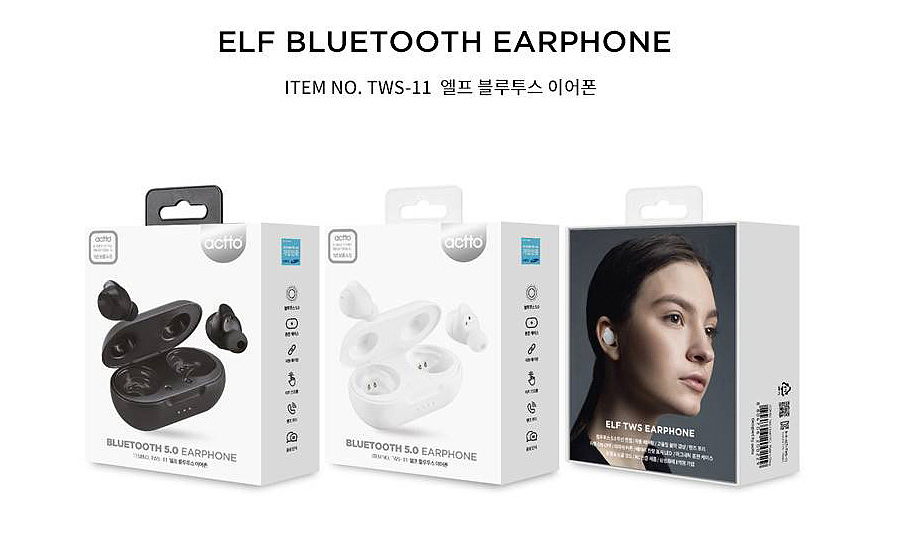 电子品牌ACTTO 蓝牙耳机详情页设计