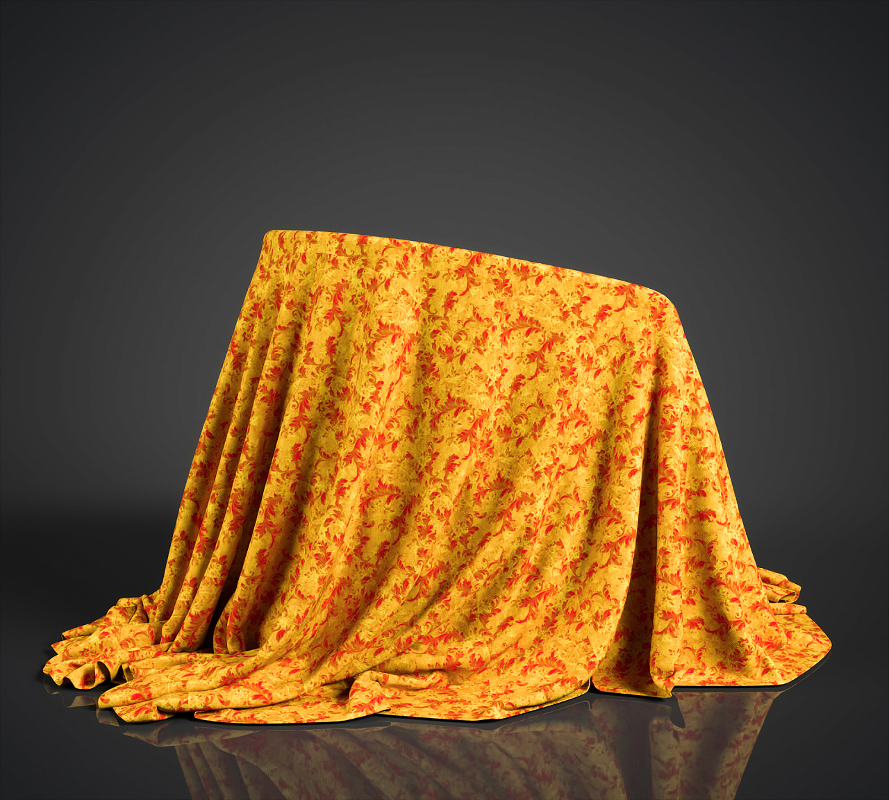 C4D阿诺德渲染器一些布料材质练习|三维|场景