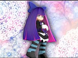 zb雕刻吊带袜天使