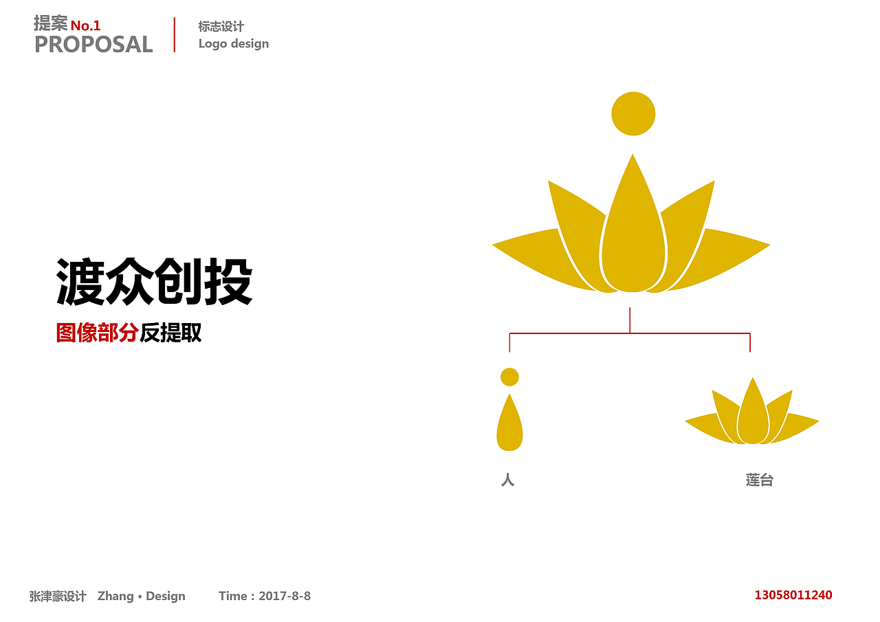 渡众创业投资LOGO设计（图ZOTI4OTQ2MzI=） - 品牌 - 站酷设计师小色哥哥原创素材 - 站酷ZCOOL