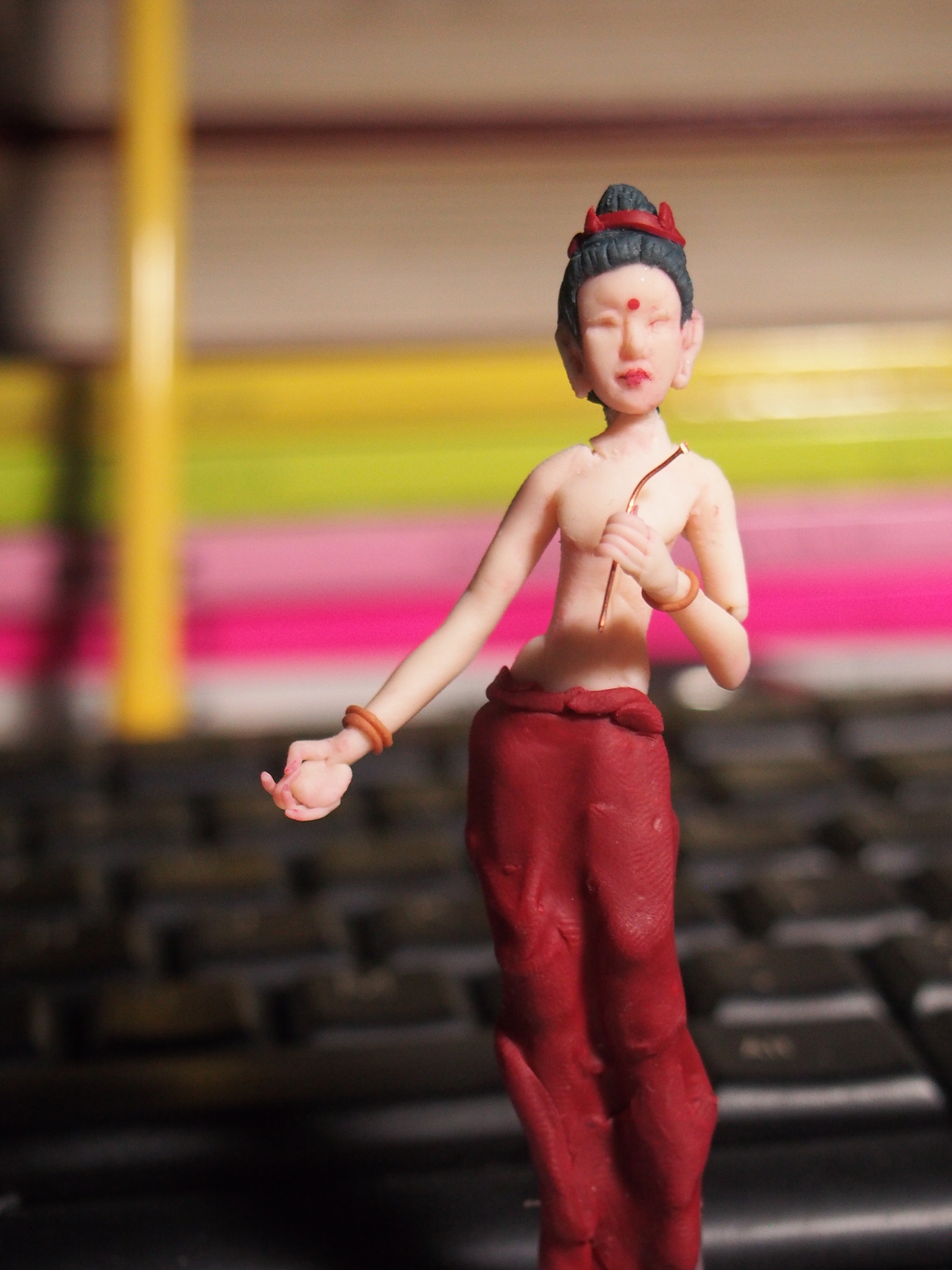 2018-9月 软陶迷你佛像（图ZMTI5MjEzNzg4） - 手办/模玩 - 站酷设计师帅琪_wang原创素材 - 站酷ZCOOL