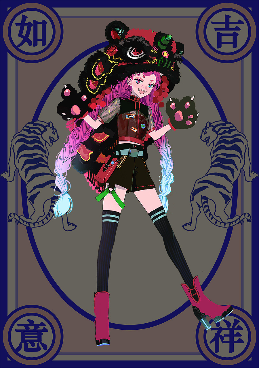 二次元立绘插画集（图ZMjI0MTI3MDQ0） - 概念设定 - 站酷设计师Noa温原创素材 - 站酷ZCOOL