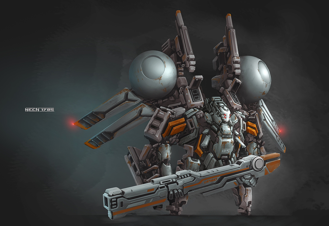 Mech 概念机甲设计 1707 
