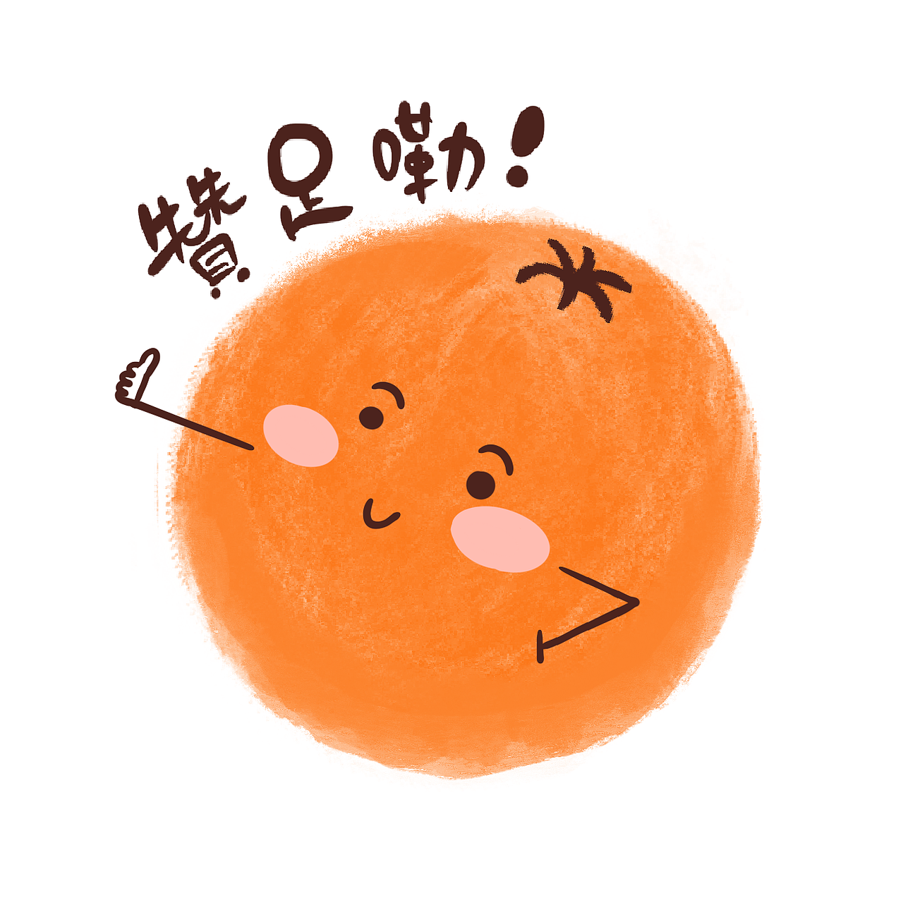宁波话表情包橙子