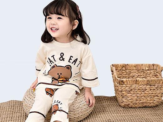 儿童睡衣详情页