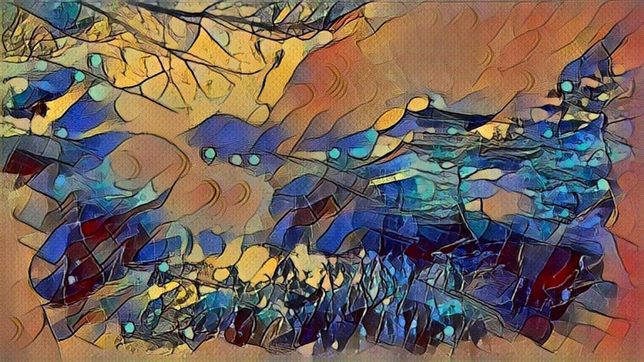 混合抽象风格（图ZMTc3MzI4ODky） - 绘画 - 站酷设计师horus2019原创素材 - 站酷ZCOOL