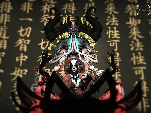 赛博佛像—“慈悲”
