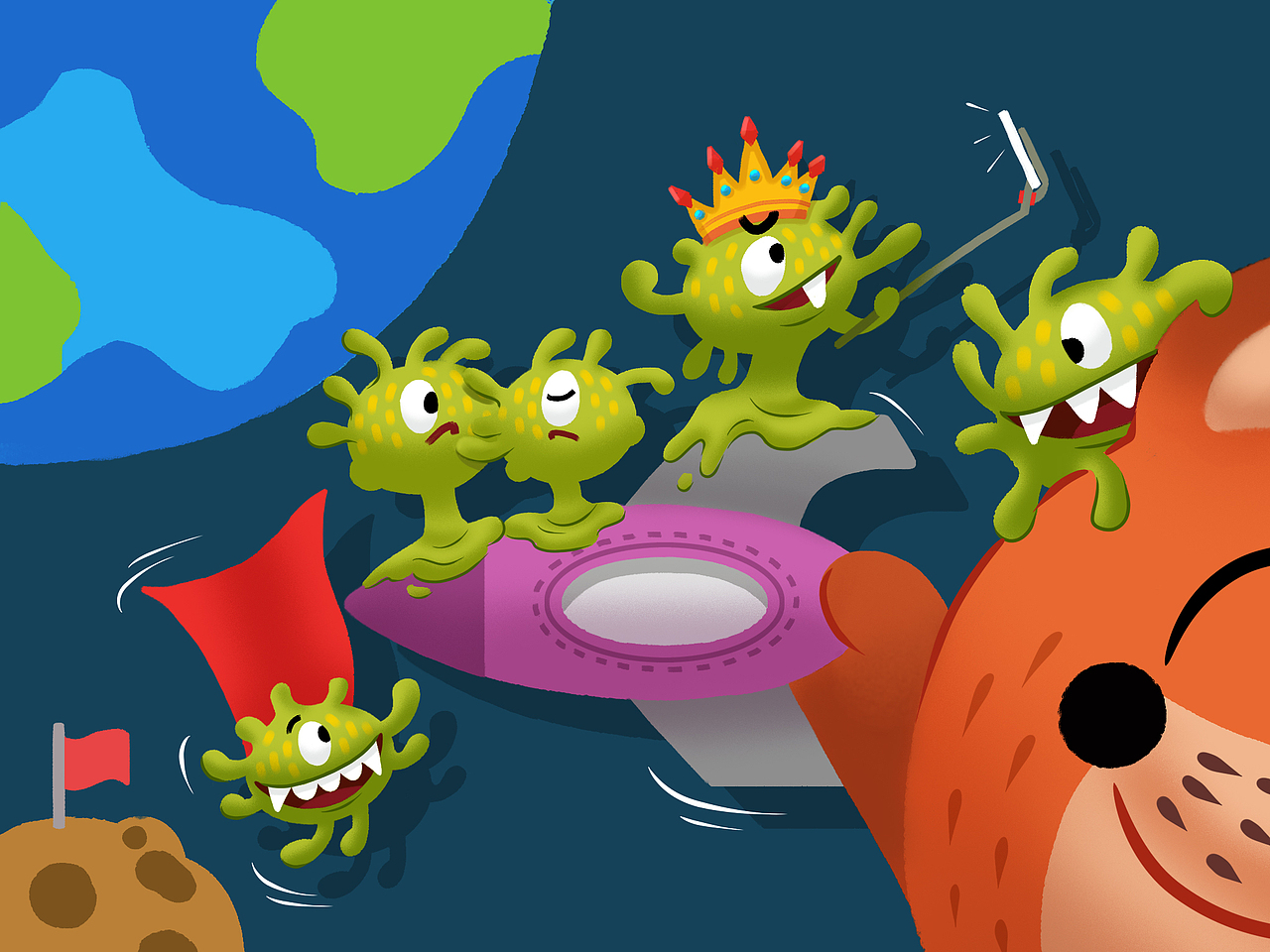 儿童绘本（熊熊的故事）（图ZOTI5MjA5MTI=） - 儿童插画 - 站酷设计师ez2fok原创素材 - 站酷ZCOOL