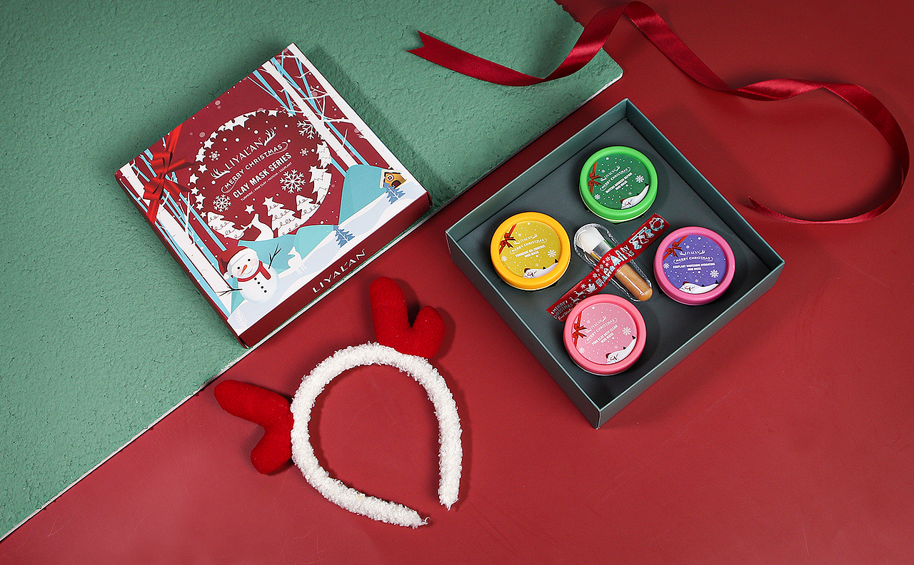 麦柯黎雅-圣诞泥膜套装产品拍摄（图ZMjc2NjI3MTM2） - 产品摄影 - 站酷设计师江易凌原创素材 - 站酷ZCOOL