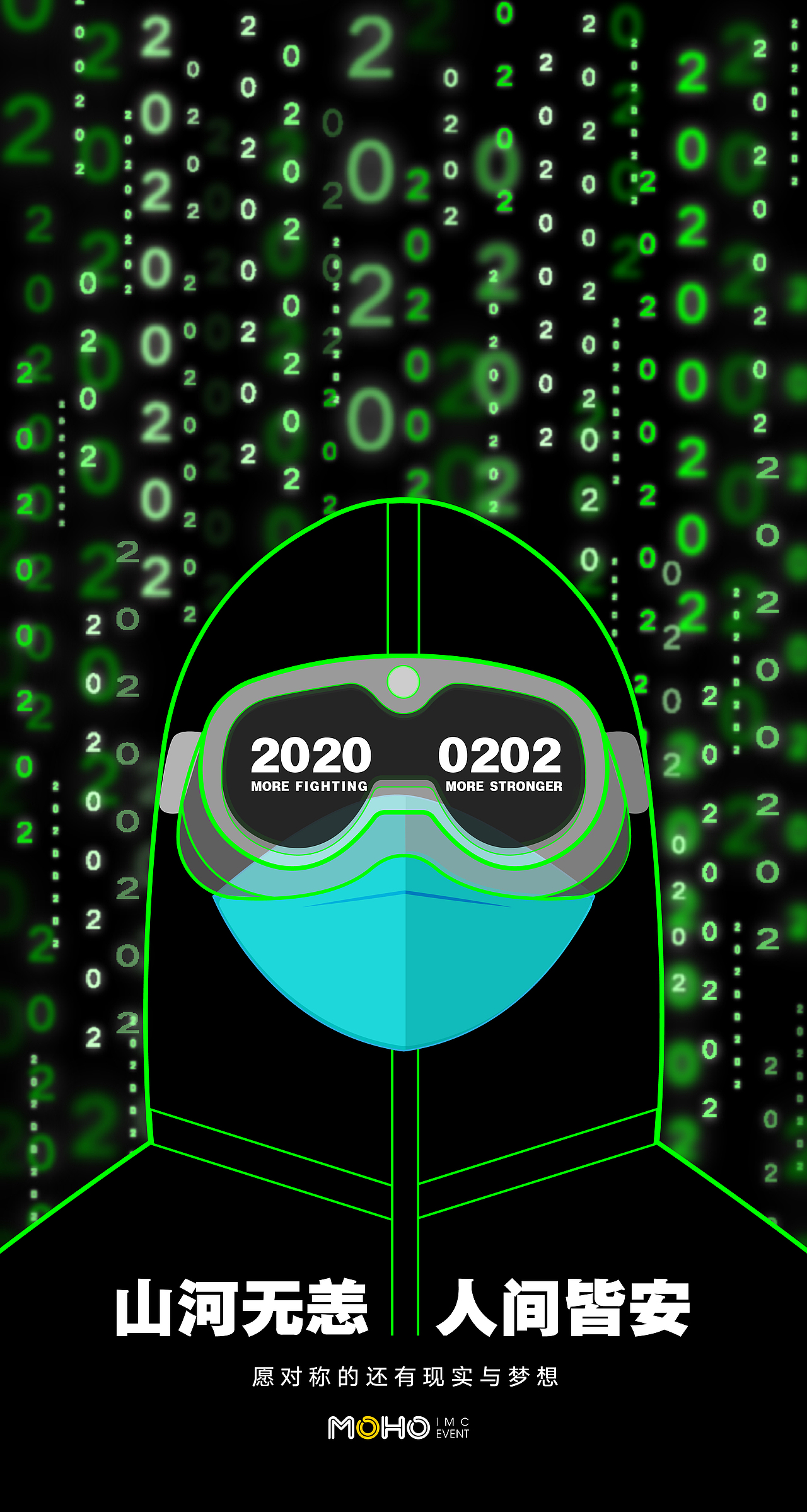 Anti-epidemic poster | 抗疫海报2020