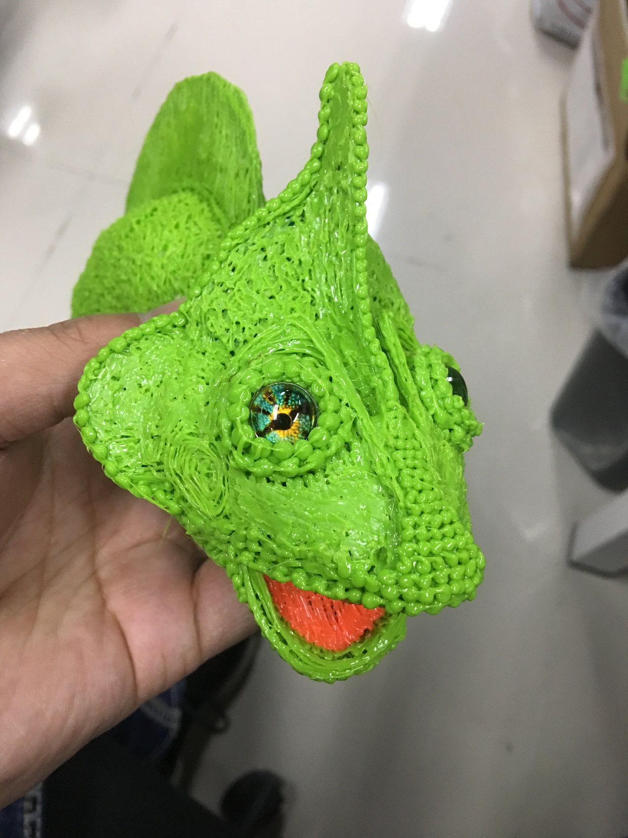 3d打印笔 蜥蜴绘制