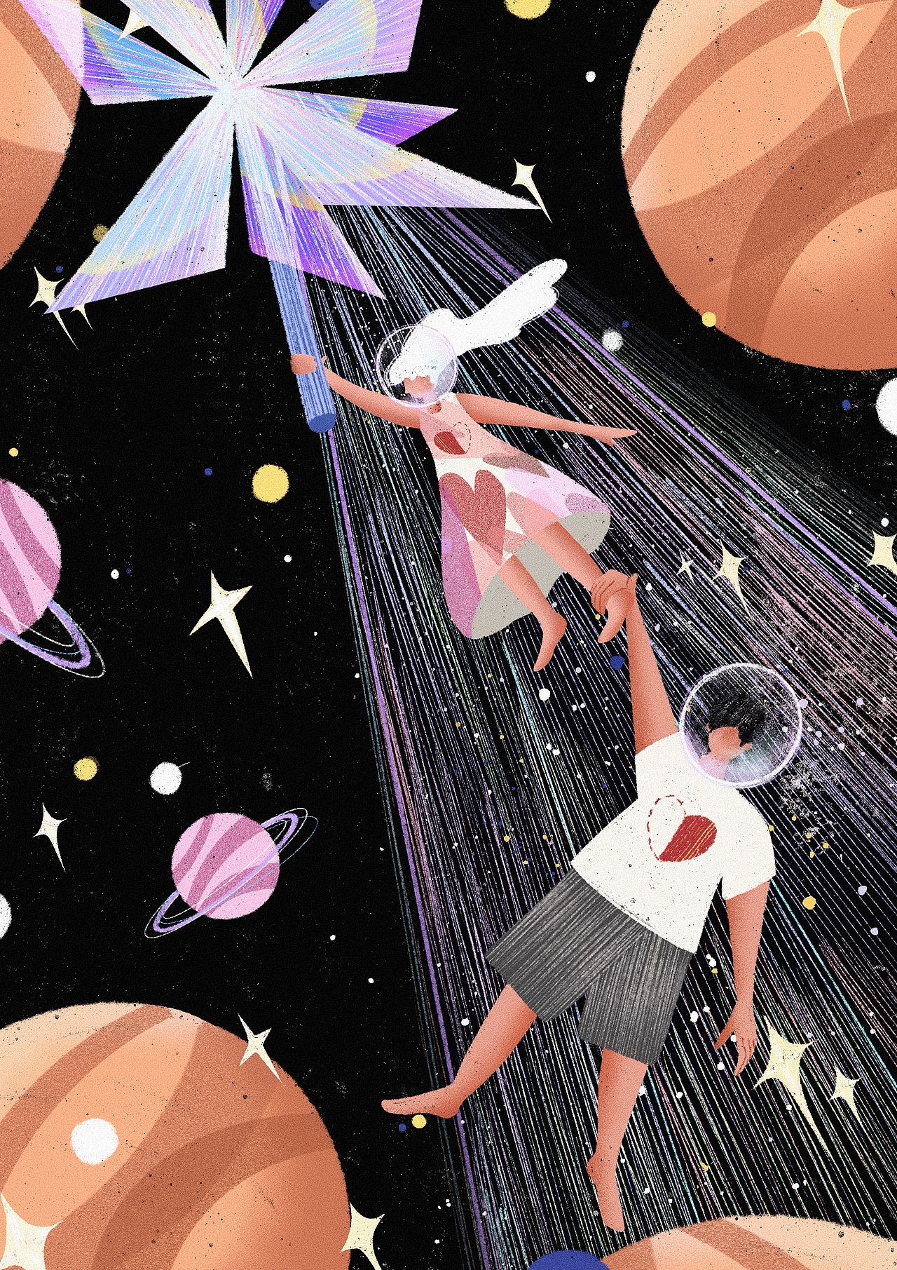 关于春天失恋的插画（图ZMjkzNjA1MzAw） - 创作习作 - 站酷设计师LimiTcm原创素材 - 站酷ZCOOL