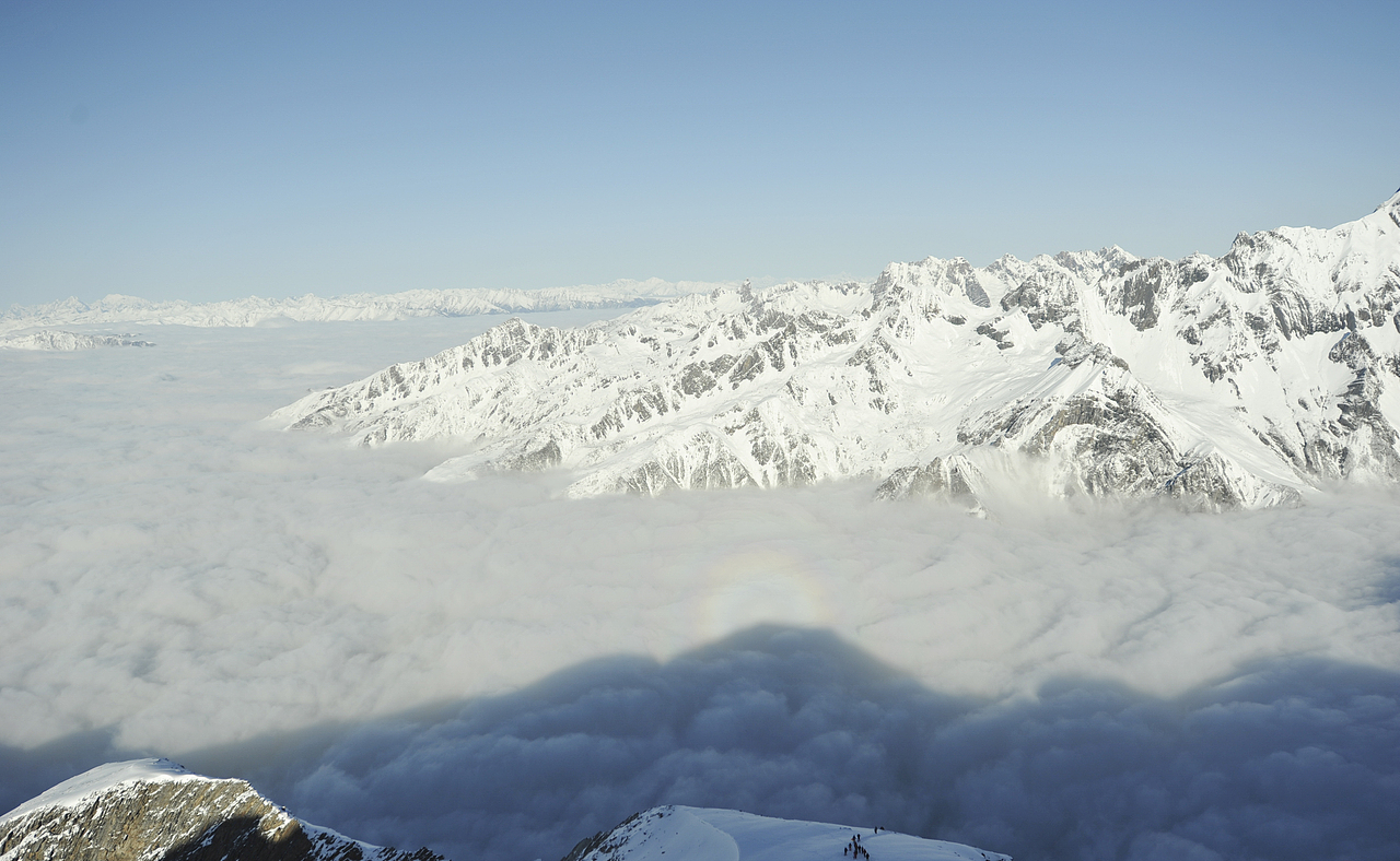 徒步四姑娘山大峰,心和身总有一个要在路上