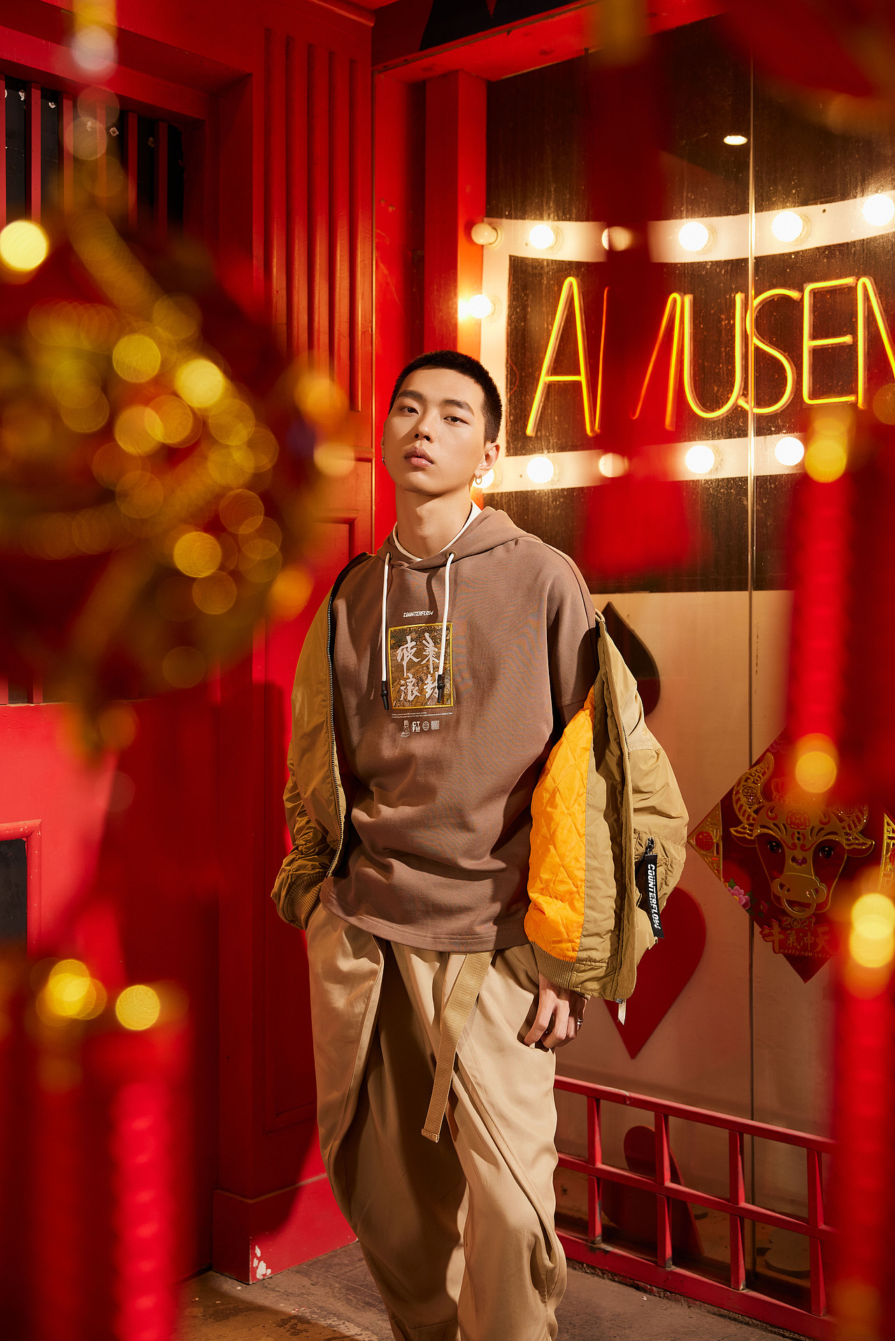 李宁 中国风街拍