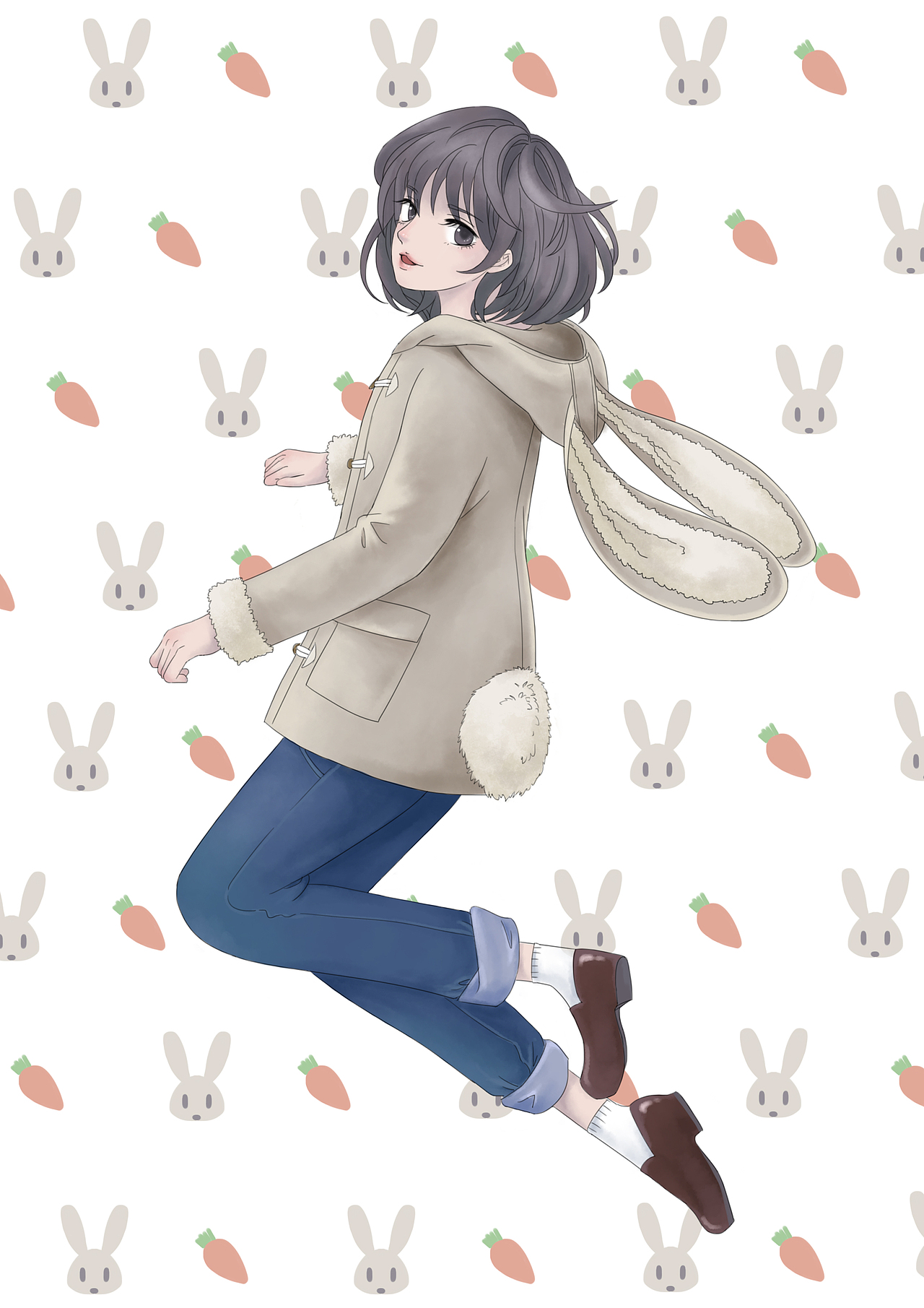 人物全身设定|动漫|单幅漫画|霖聿儿_原创作品-站酷zcool