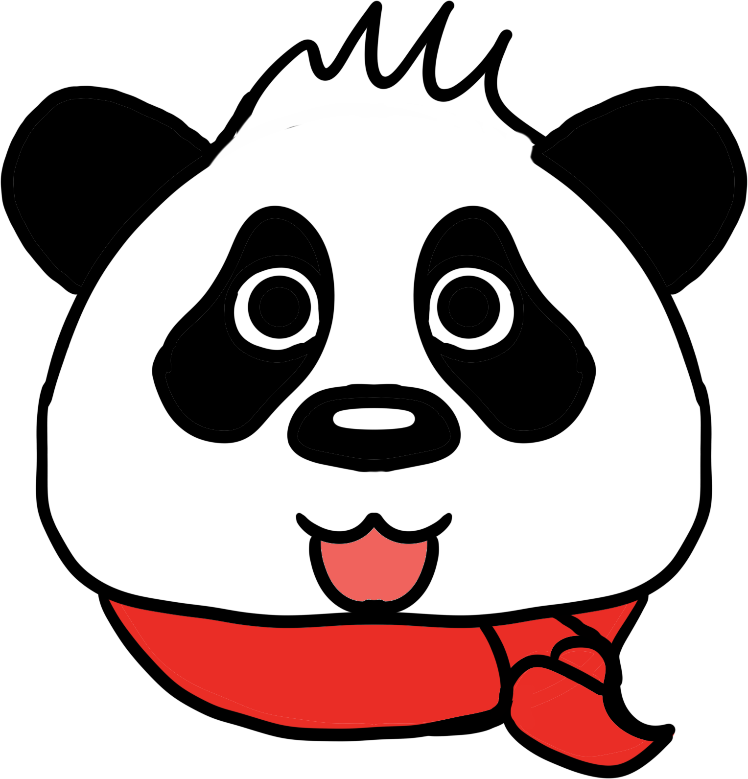 熊猫设计图__其他_动漫动画_设计图库_昵图网nipic.com