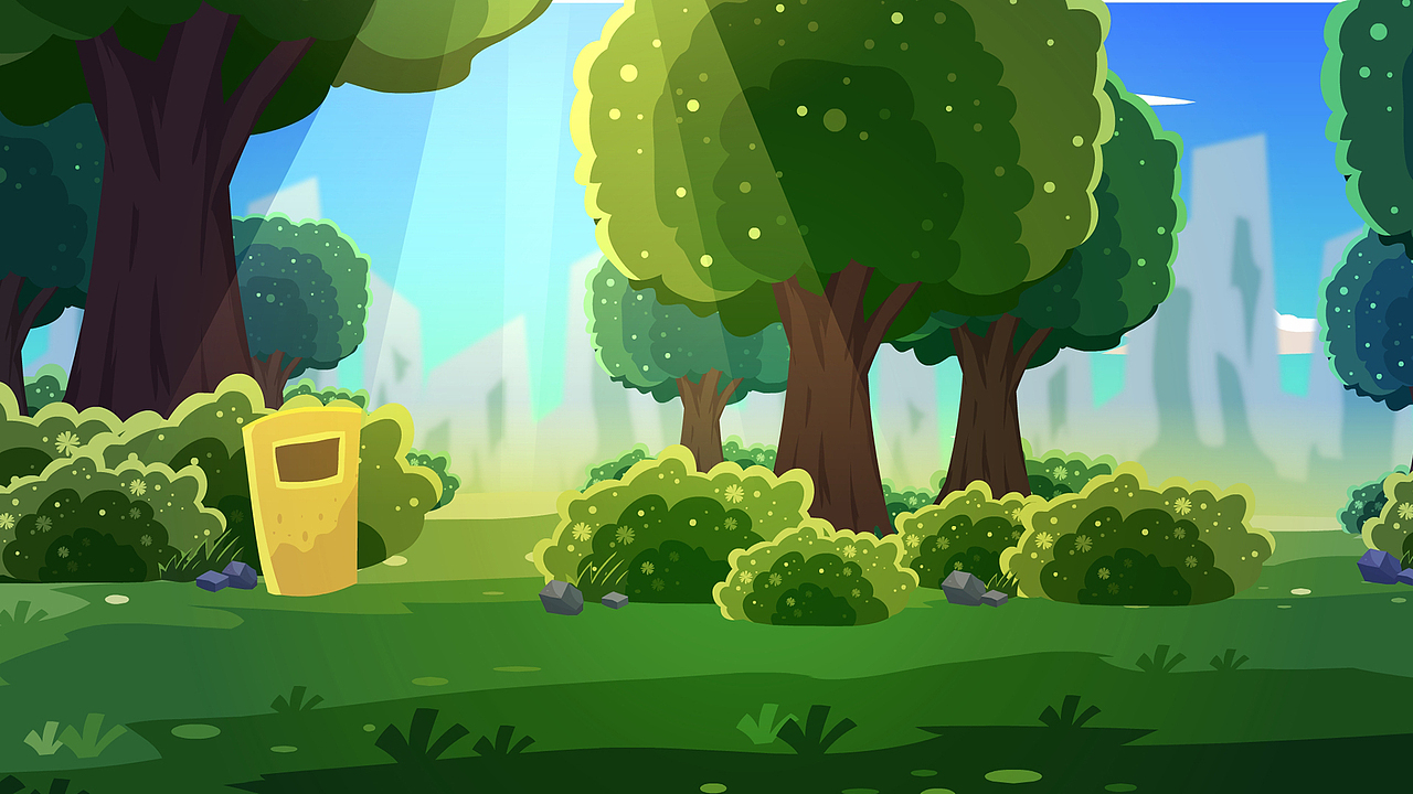 二维动画矢量场景设计