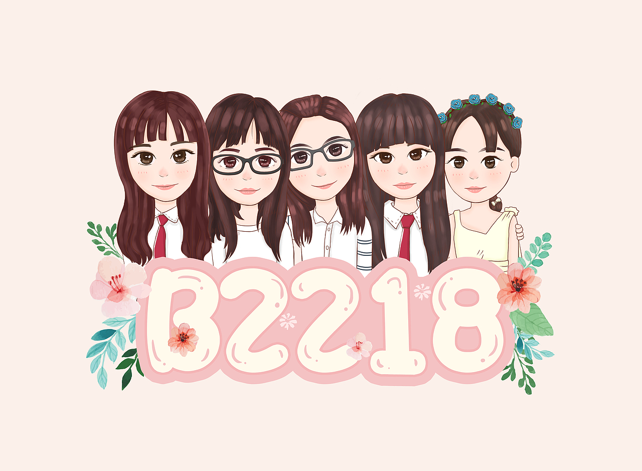 平时积累的一些卡通人物小插画，偶尔帮朋友画画的练习，慢慢的手绘能力也在渐渐的提升，希望自己能坚持下去，画更多的作品分享给大家。