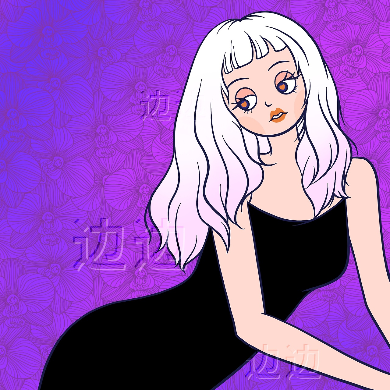 手绘人物分享（图ZMjkzNzMzNDA0） - 创作习作 - 站酷设计师是边边ya原创素材 - 站酷ZCOOL