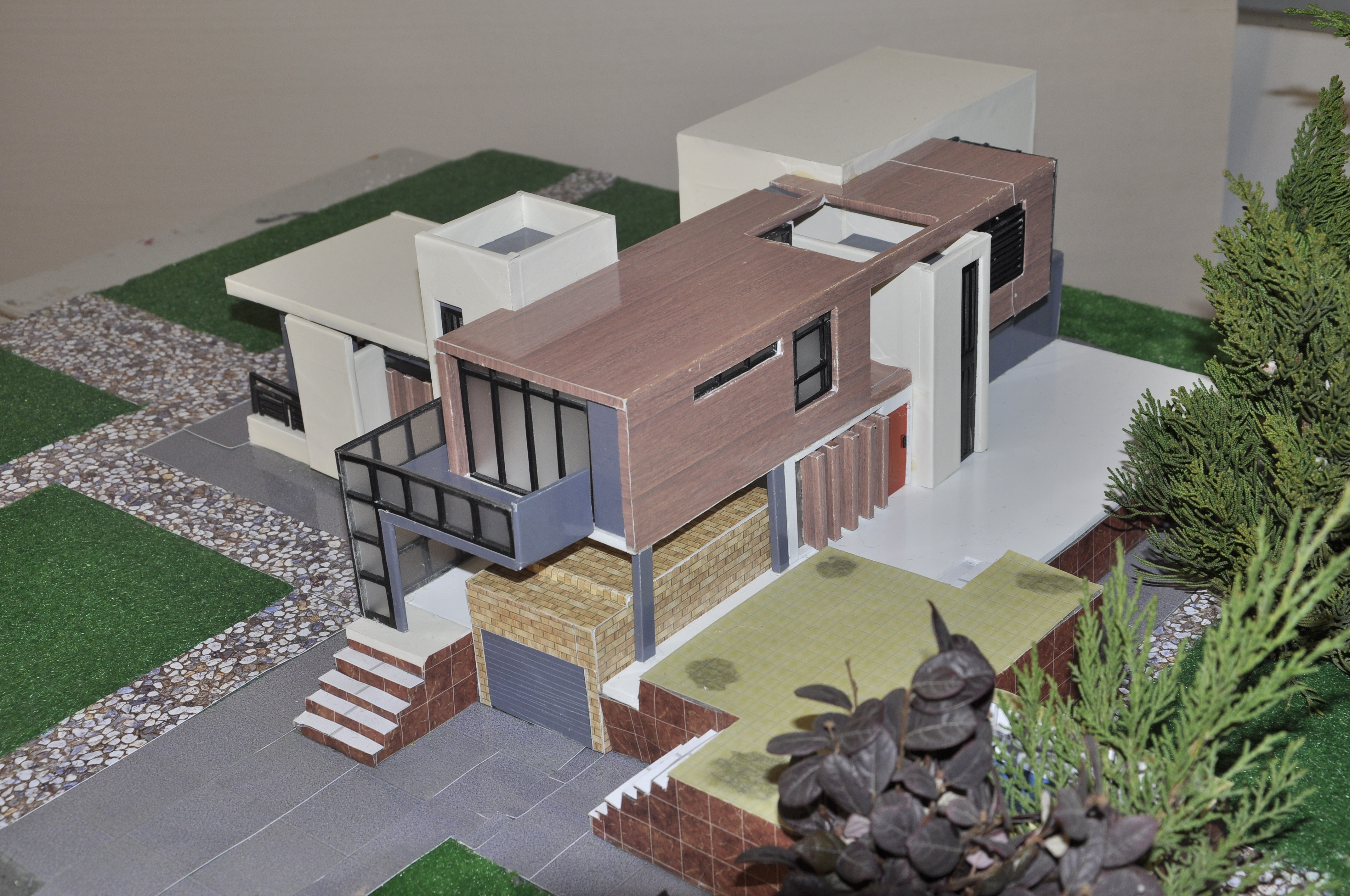 房子模型 制作过程图片