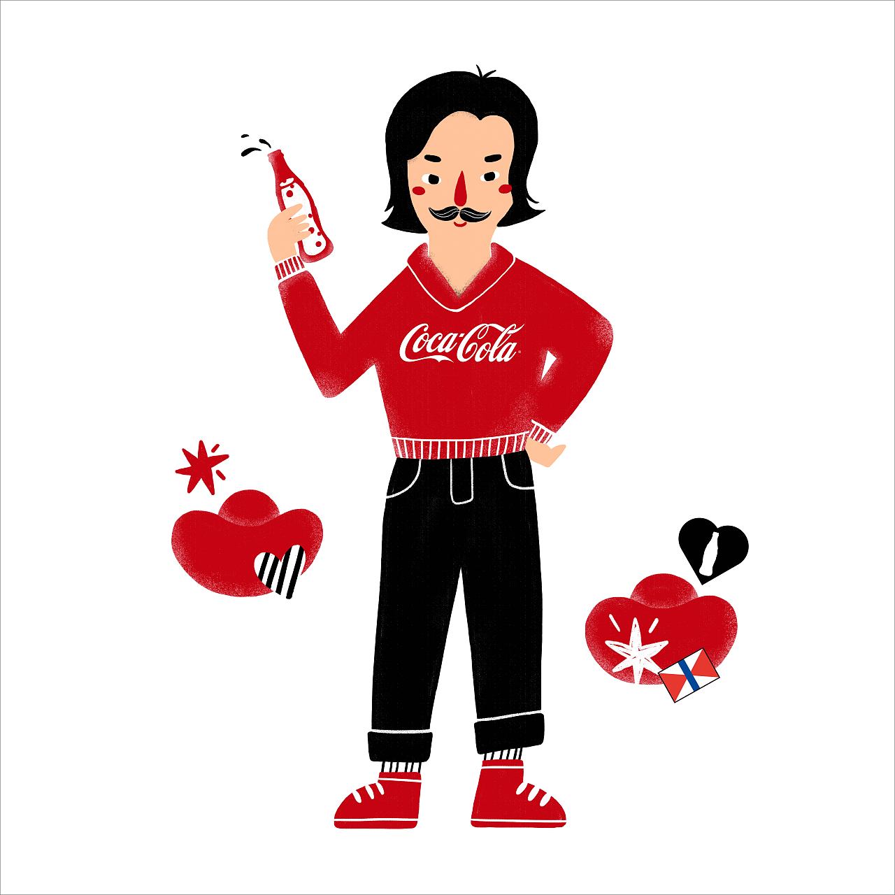 云南太古可口可乐年会视觉设计|动漫|动画片|浆果大王很嗨森 - 原创