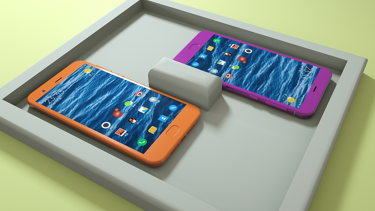 C4D小米6建模渲染（图ZMTQ5MTU4MjQ0） - 电子产品 - 站酷设计师MakeBetterX原创素材 - 站酷ZCOOL