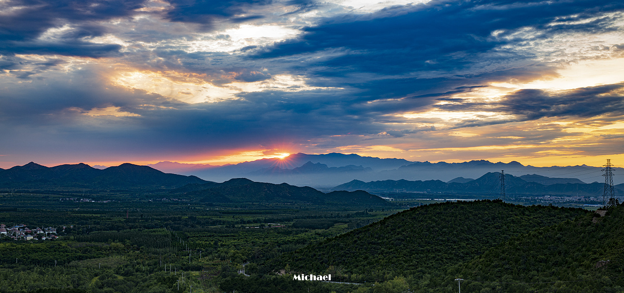 北京延庆海坨山