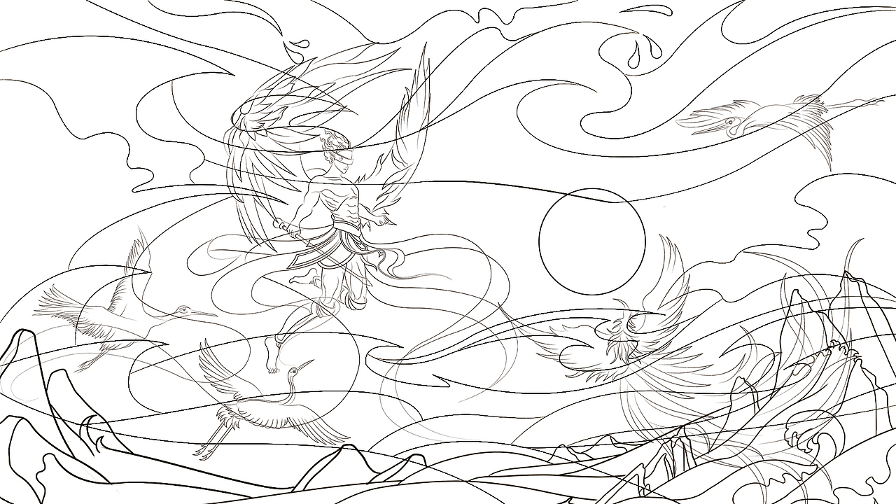 【将星赐福】（图ZMjgzNjc5MDU2） - 商业插画 - 站酷设计师野三椒原创素材 - 站酷ZCOOL