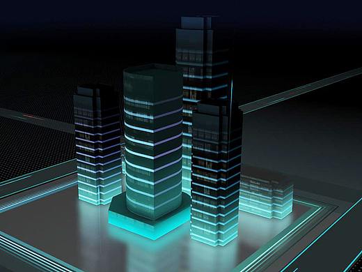 三维建筑场景练习