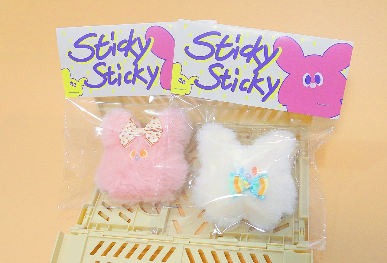 SourSoda叹酸制造所原创设计手缝毛绒玩偶stickysticky