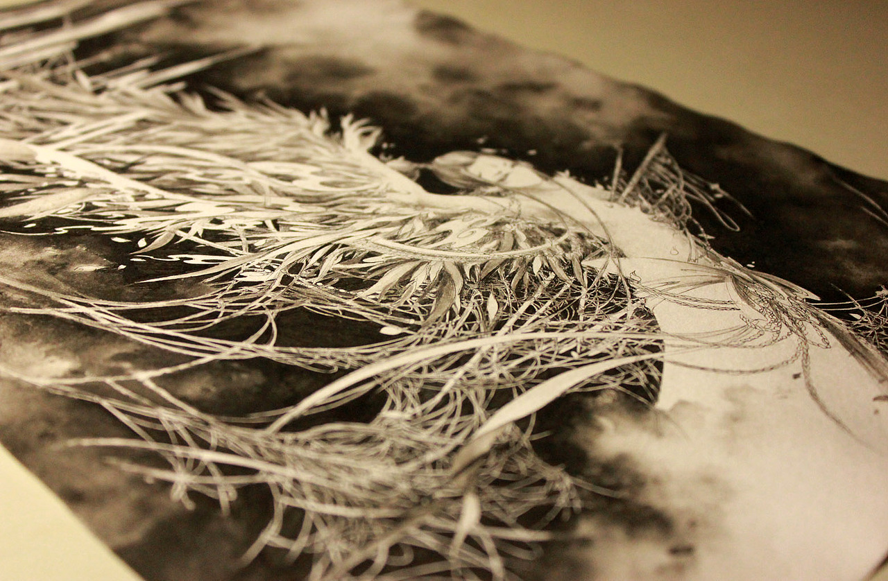 【事黑白】手绘2013(及新书问世)_画师杉泽-站酷zcool