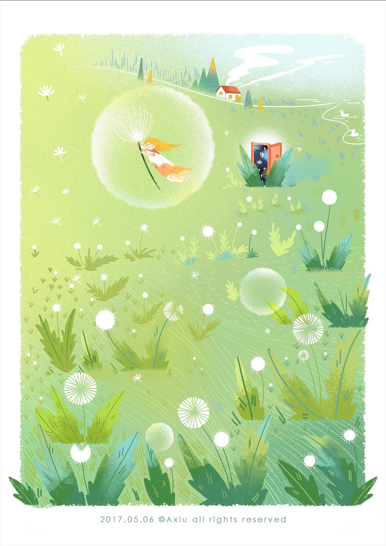 任意门/ 最近画的一组图（图ZNzg1NzM5NzY=） - 商业插画 - 站酷设计师阿修wenzi原创素材 - 站酷ZCOOL