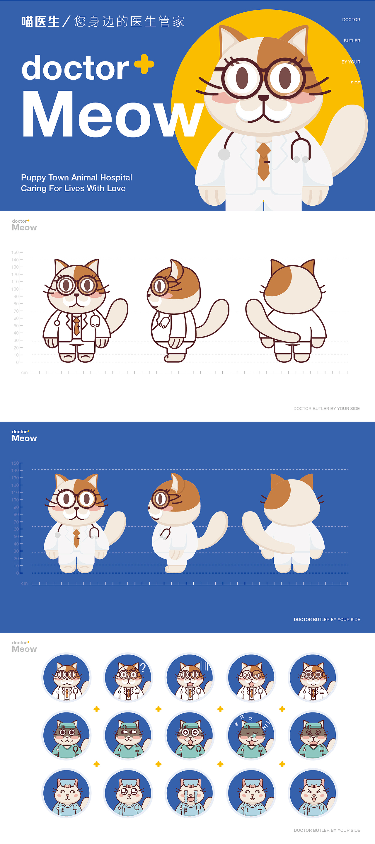 喵医生 IP形象品牌（图ZMjczNjUyMTY4） - IP形象 - 站酷设计师hades1990原创素材 - 站酷ZCOOL