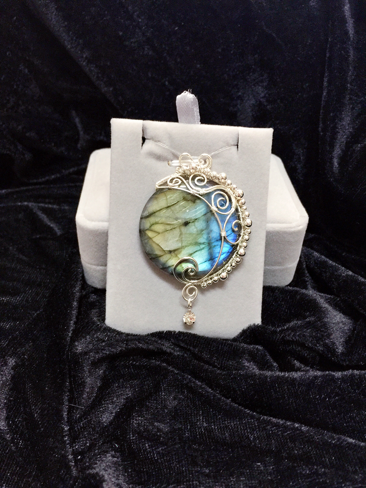 金属丝缠绕之美 原创绕线|手工艺|首饰设计|花栖石 - 原创作品 - 站酷