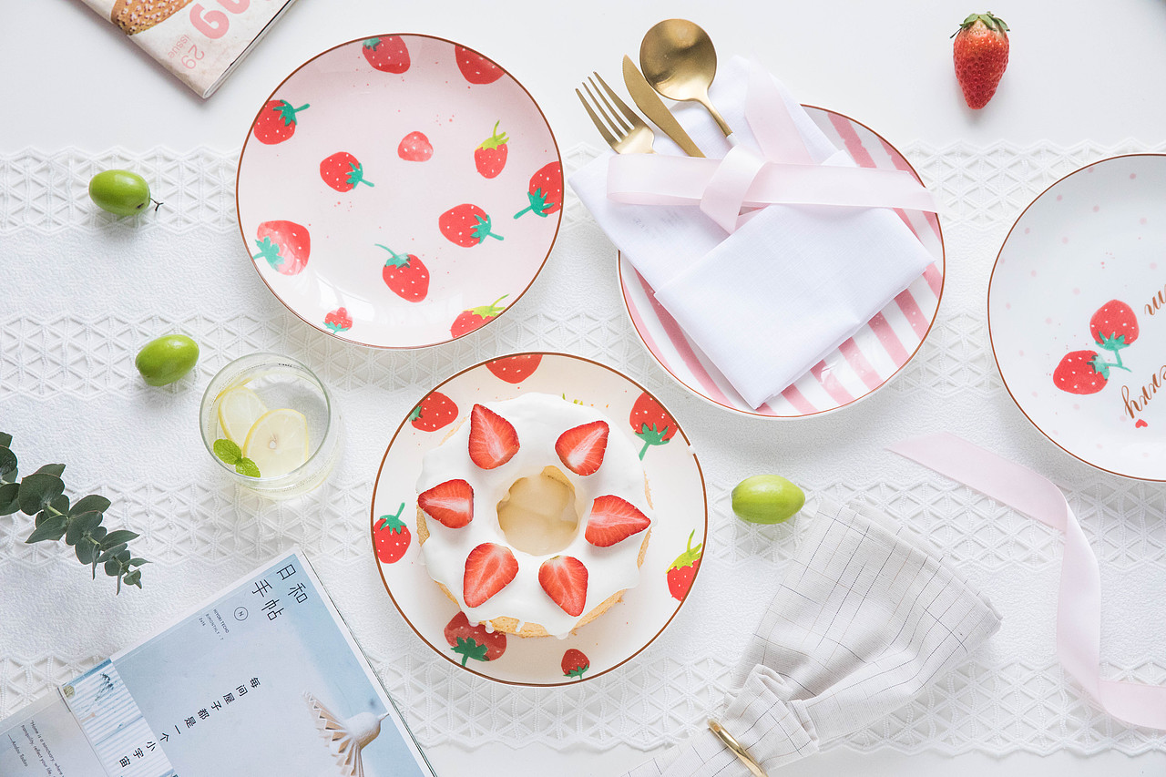 原创手绘设计餐具~ins风~小清新