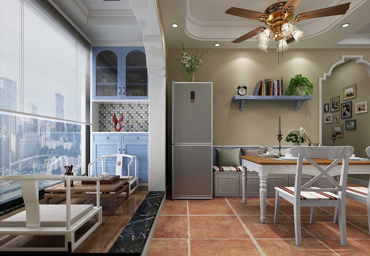 京东家装建邺城地中海装修效果案例